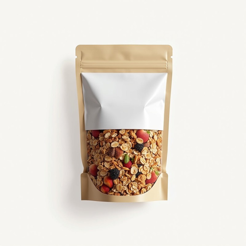 Granola Artesanal Frutos - Frasco de vidrio